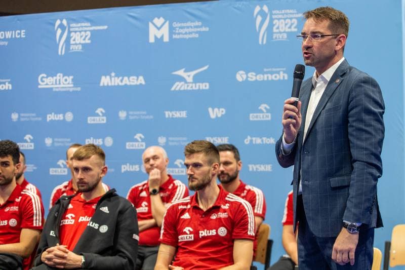 Volleyball. Poland national team. Press Conference. 12.09.2022