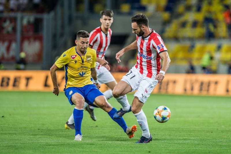 Football. UEFA Europa League. DAC 1904 Dunajska Streda - Cracovia Krakow. 11.07.2019