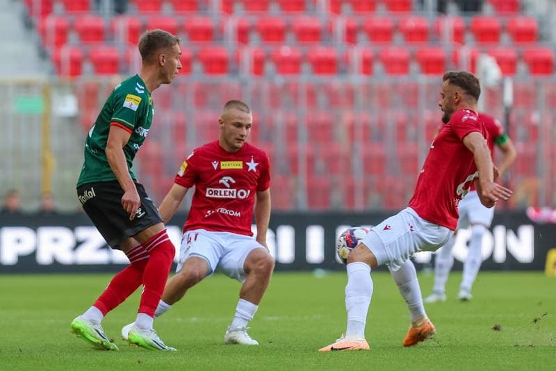Football. Fortuna I Liga. GKS Tychy - Wisla Krakow. 12.08.2023