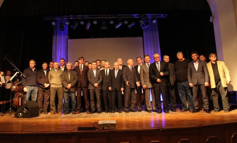 Football. Ruch Chorzow. Press Conference. 14.11.2013
