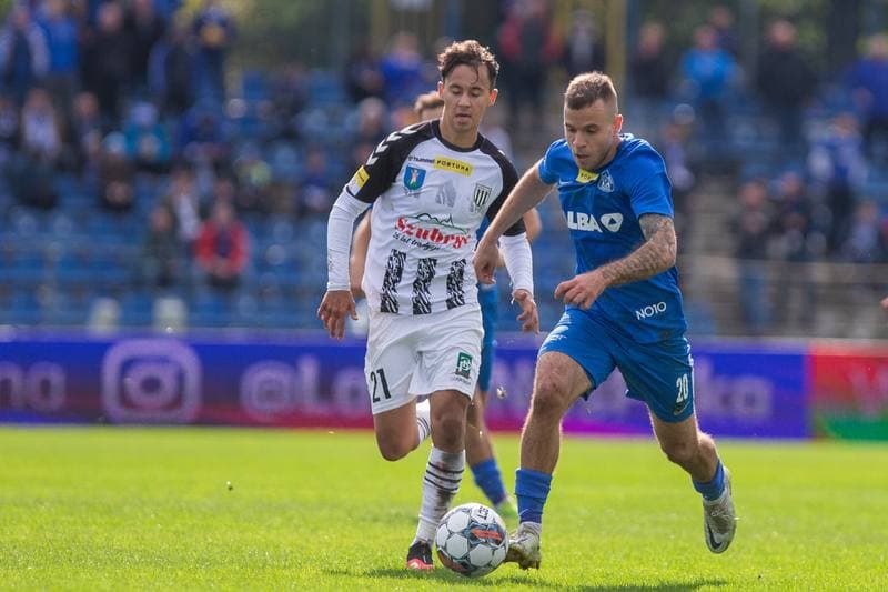 Football. Fortuna I Liga. Ruch Chorzow - Sandecja Nowy Sacz. 02.10.2022