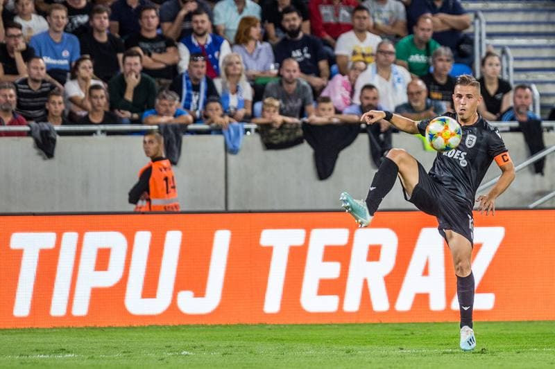 Football. UEFA Europa League. Slovan Bratislava - PAOK FC. 22.08.2019