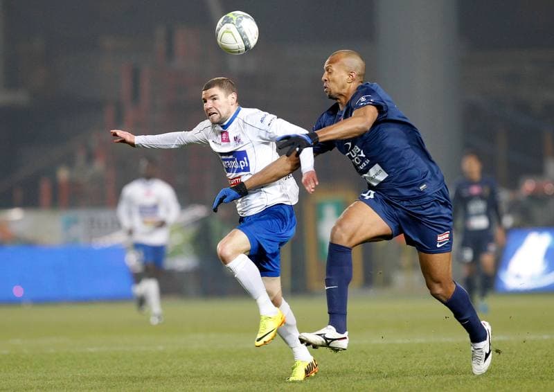 Football. T-Mobile Ekstraklasa. Podbeskidzie Bielsko Biala - Pogon Szczecin. 03.03.2014