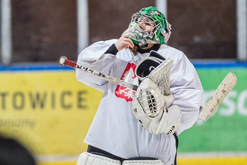 Ice Hockey. Poland national team. Training. 24.09.2019