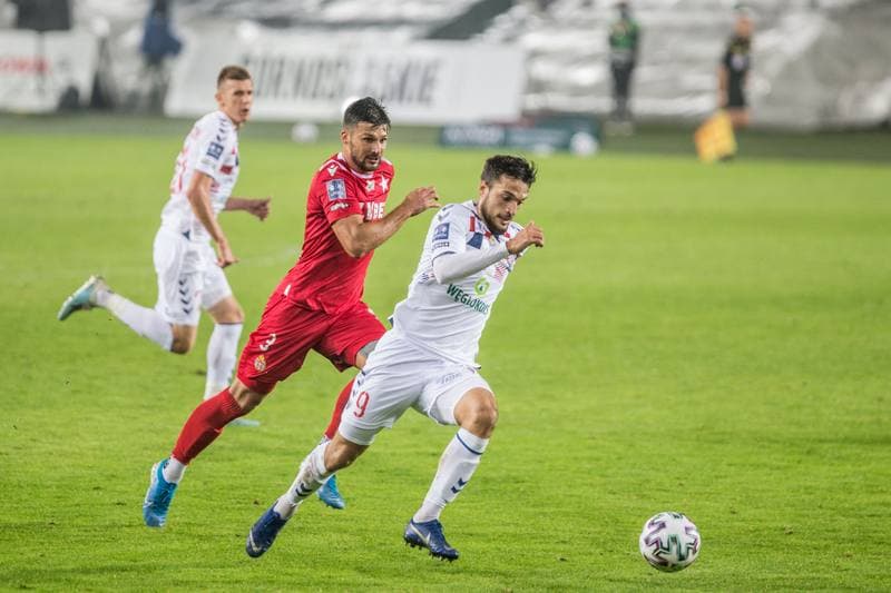 Football. PKO BP Ekstraklasa. Gornik Zabrze - Wisla Krakow. 25.09.2020