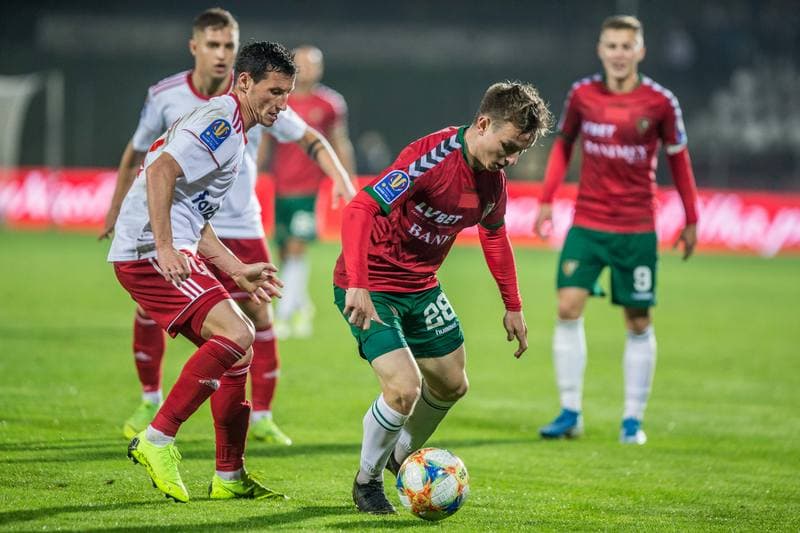 Football. Totolotek Puchar Polski. Zaglebie Sosnowiec - LKS Lodz. 26.09.2019