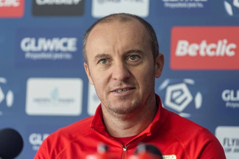Football. Piast Gliwice. Press Conference. 03.11.2022
