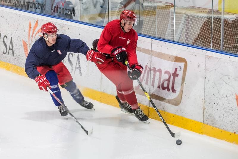 Ice Hockey. Poland national team. Training. 02.11.2020