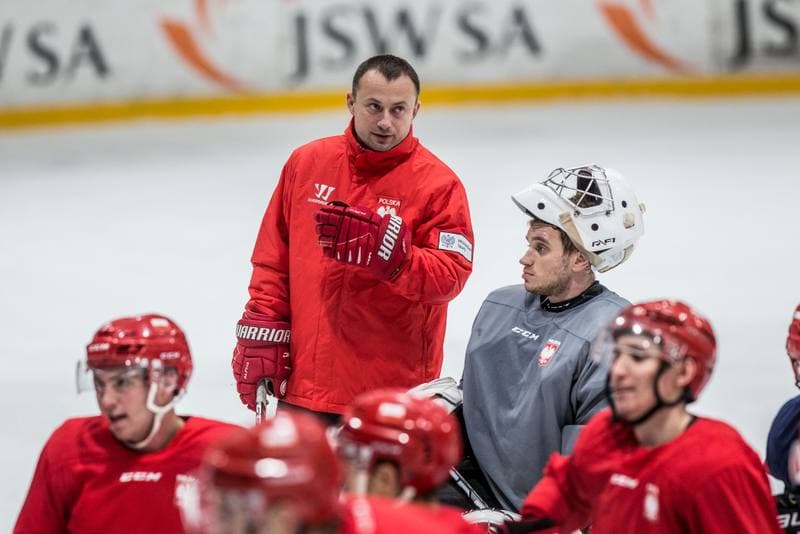 Ice Hockey. Poland national team. Training. 02.11.2020