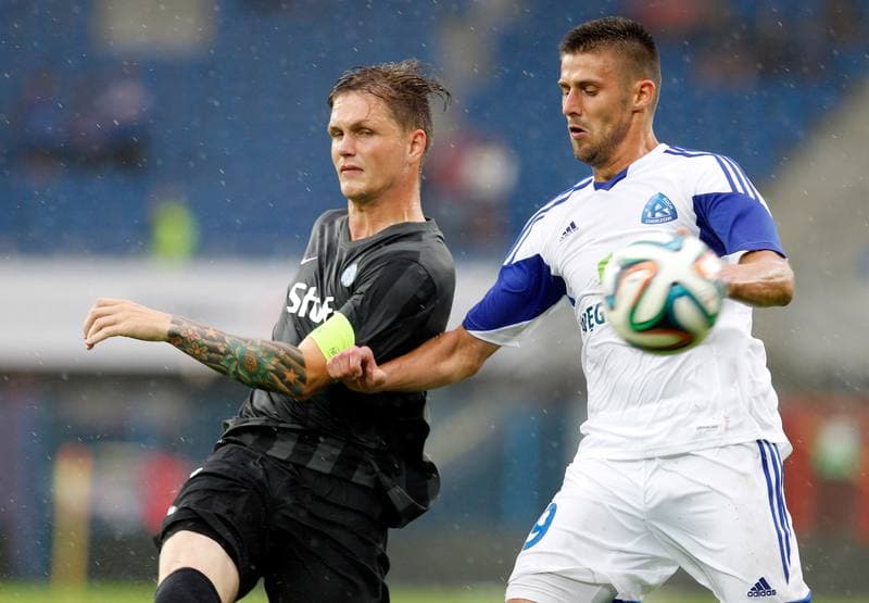 Football. UEFA Europa League. Ruch Chorzow - Esbjerg FB. 31.07.2014