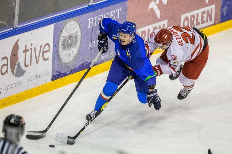 Ice Hockey. Euro Ice Hockey Challenge. Poland - Italy. 09.11.2019