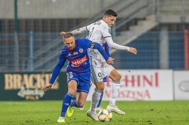 Football. PKO BP Ekstraklasa. Piast Gliwice - Slask Wroclaw. 30.11.2019