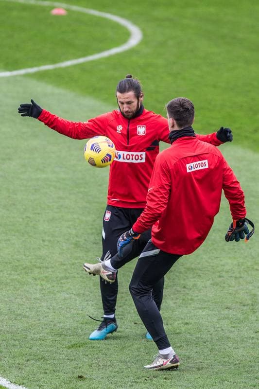Football. Poland national team. Training. 12.11.2020