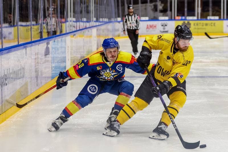 Ice Hockey. Tauron Hokej Liga. GKS Katowice - PZU Podhale Nowy Targ. 06.10.2023