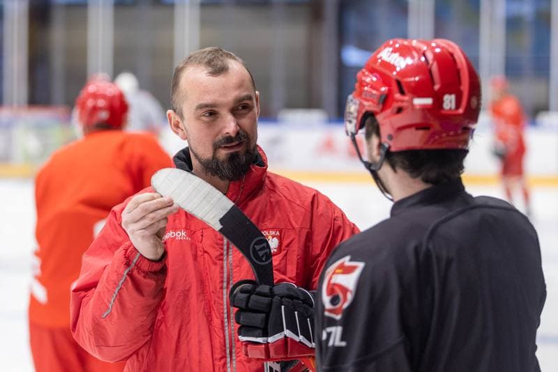 Ice Hockey. Poland national team. Training. 13.12.2022