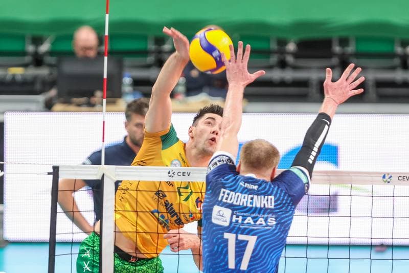 Volleyball. CEV Cup. Aluron CMC Warta Zawiercie - TSV Raiffeisen Hartberg. 25.10.2023