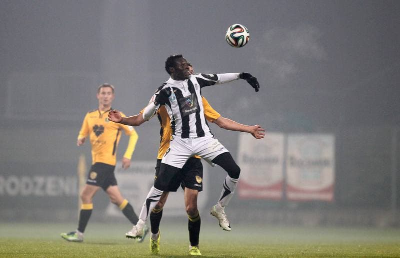 Football. I Liga. Sandecja Nowy Sacz - GKS Katowice. 31.10.2014