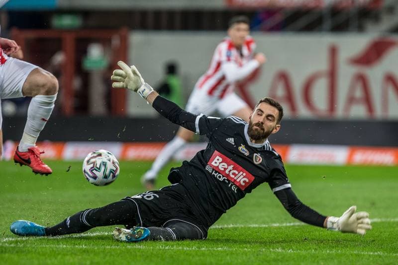 Football. PKO BP Ekstraklasa. Piast Gliwice - Cracovia Krakow. 22.02.2020