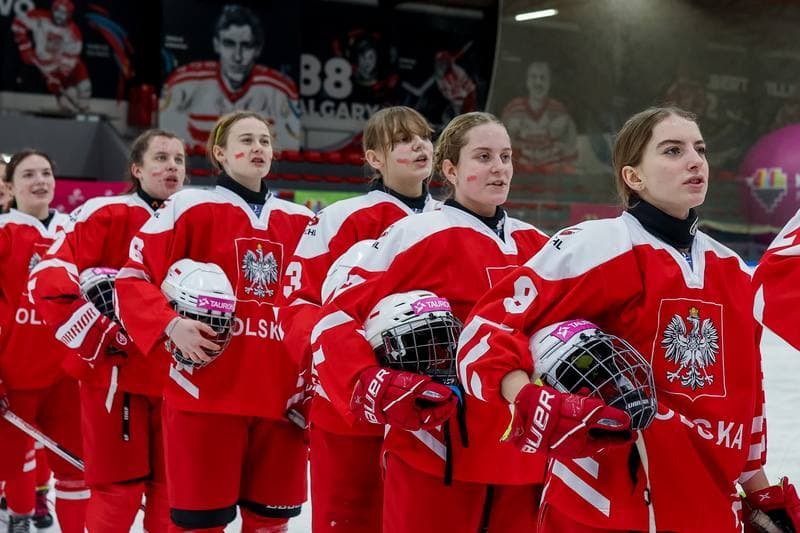 Ice Hockey. Women's U18 World Championship Division 1B. Poland - Korea. 10.01.2023