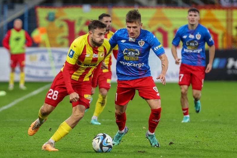 Football. PKO BP Ekstraklasa. Piast Gliwice - Korona Kielce. 03.11.2023