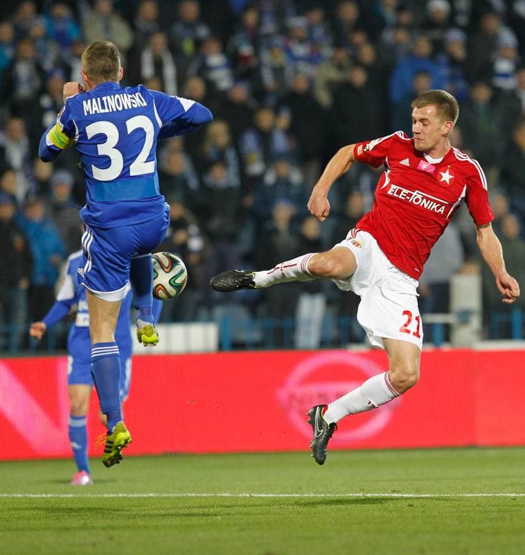 Football. T-Mobile Ekstraklasa. Ruch Chorzow - Wisla Krakow. 13.12.2014