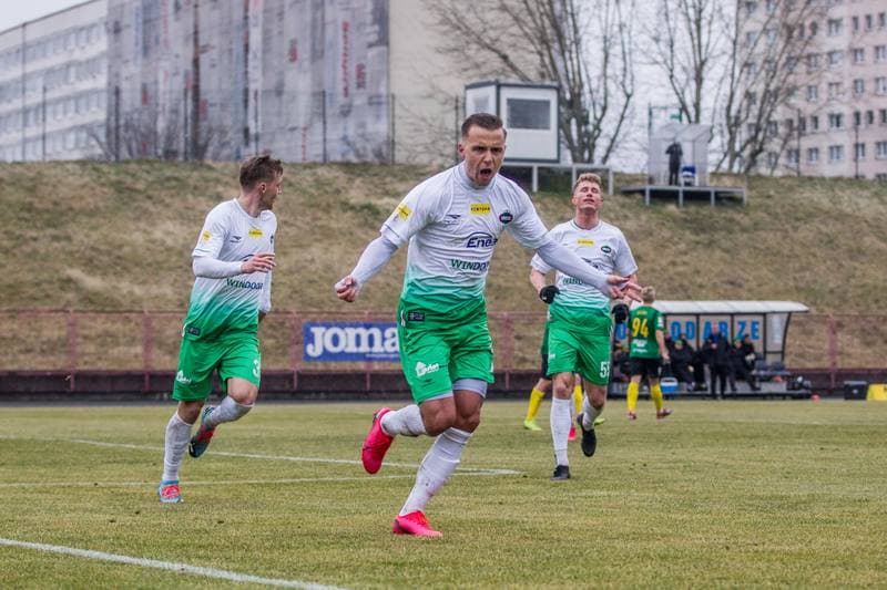 Football. Fortuna I Liga. GKS 1962 Jastrzebie - Radomiak Radom. 07.03.2020