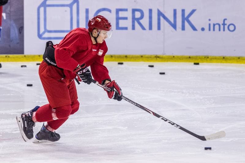 Ice Hockey. Poland national team. Training. 14.12.2020