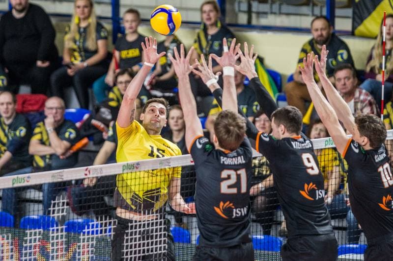 Volleyball. PlusLiga. GKS Katowice - Jastrzebski Wegiel. 08.03.2020