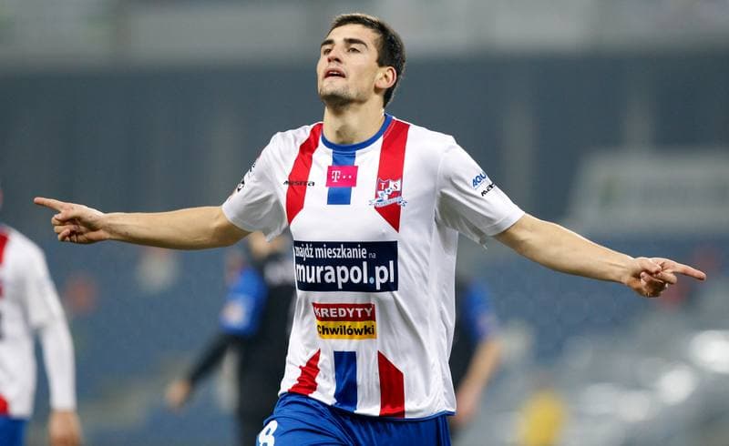 Football. T-Mobile Ekstraklasa. Podbeskidzie Bielsko Biala - Zawisza Bydgoszcz. 14.12.2014
