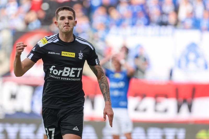Football. Fortuna I Liga. Ruch Chorzow - LKS Lodz. 19.03.2023