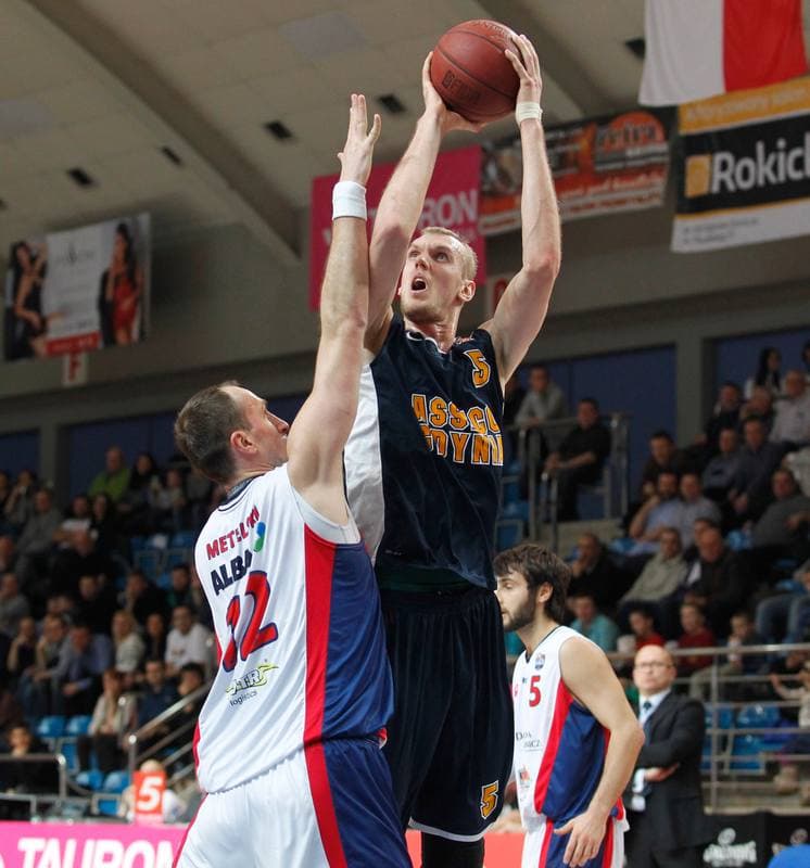 Basketball. Tauron Basket Liga. MKS Dabrowa Gornicza - Asseco Gdynia. 03.01.2015