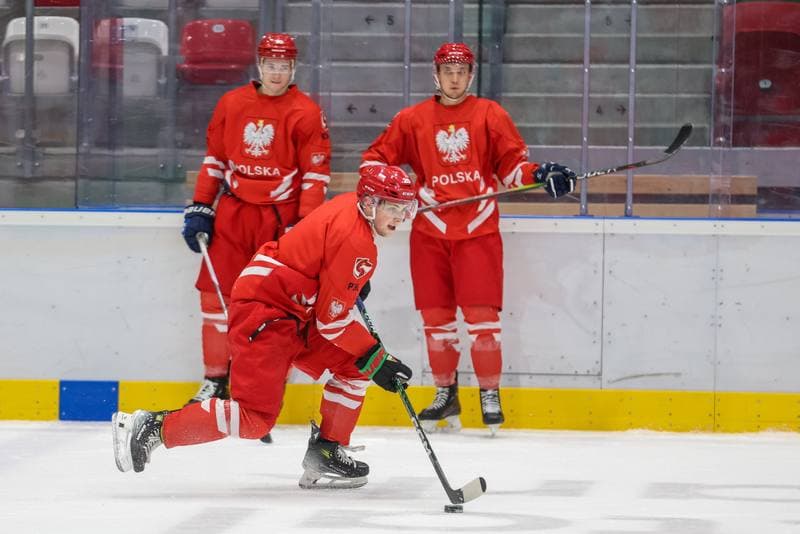 Ice Hockey. Poland national team. Training. 06.11.2023