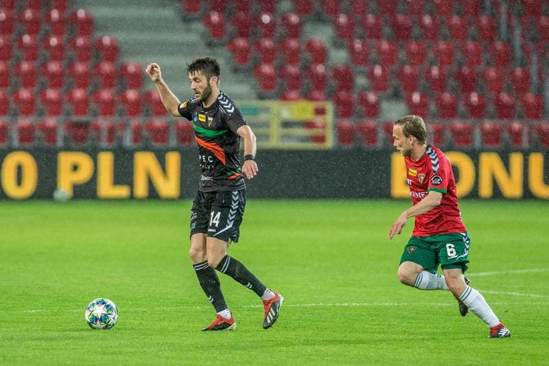 Football. Fortuna I Liga. GKS Tychy - Zaglebie Sosnowiec. 04.06.2020