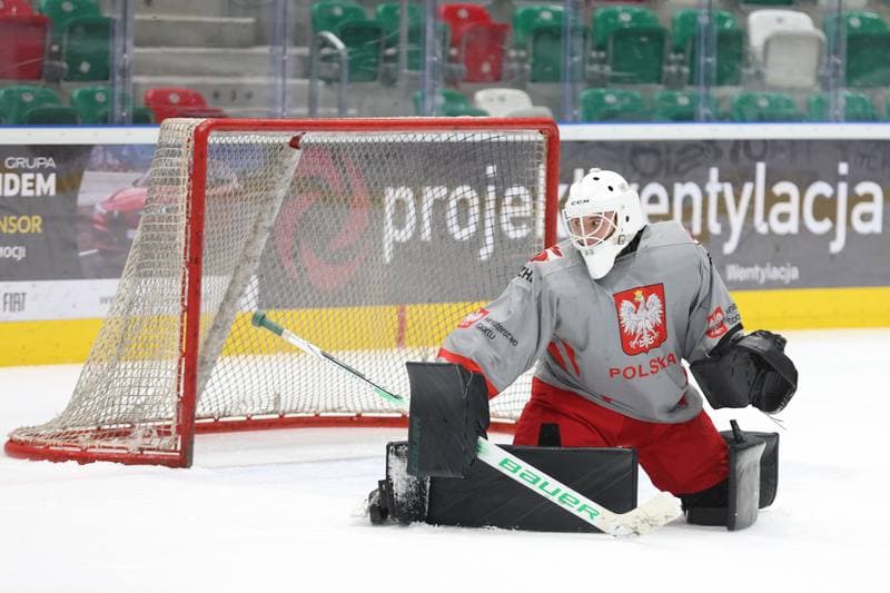 Ice Hockey. Poland national team. Training. 07.11.2023