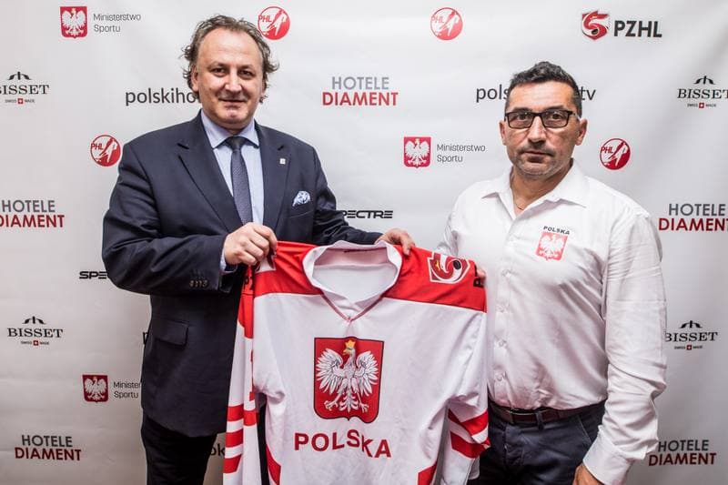 Ice Hockey. Poland national team. Press Conference. 25.06.2020
