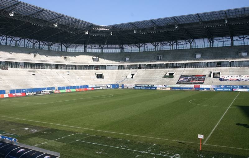 Football. T-Mobile Ekstraklasa. Gornik Zabrze - Stadion. 12.02.2015