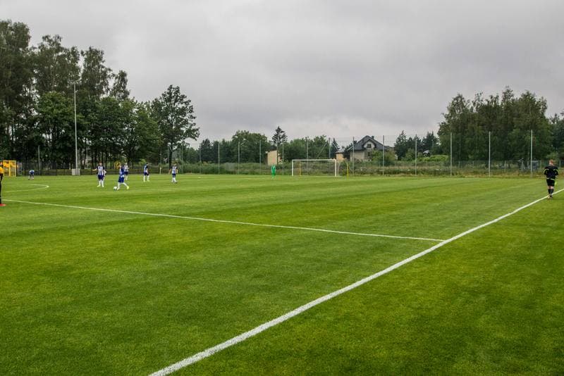 Football. Sparing. LKS Goczalkowice Zdroj - Wieczysta Krakow. 11.07.2020