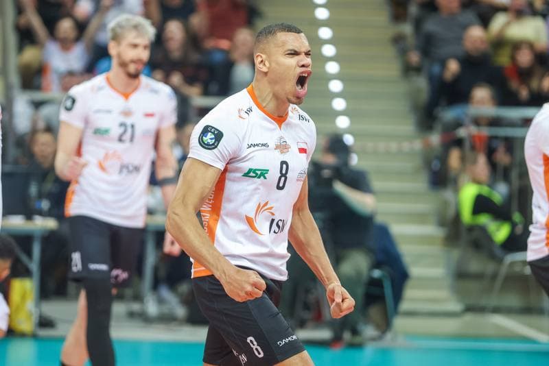 Volleyball. CEV Champions League. Jastrzebski Wegiel - Halbank Ankara. 04.05.2023
