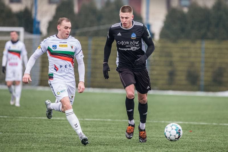 Football. Sparing. GKS Tychy - Ruch Chorzow. 30.01.2021