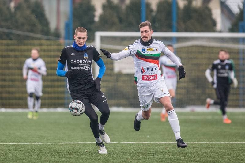 Football. Sparing. GKS Tychy - Ruch Chorzow. 30.01.2021