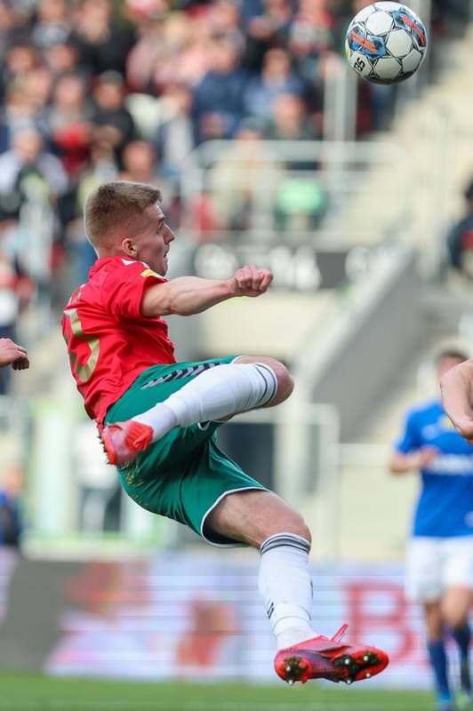 Football. Fortuna I Liga. Zaglebie Sosnowiec - Ruch Chorzow. 15.04.2023