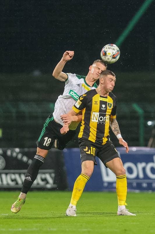Football. Fortuna I Liga. GKS Katowice - Gornik Leczna. 15.04.2023