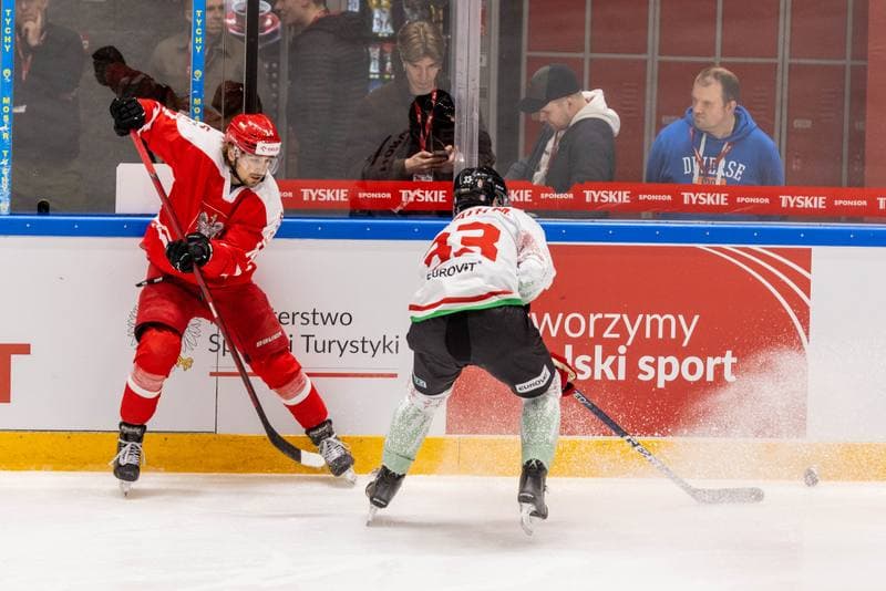 Ice Hockey. Friendly Match. Poland - Hungary. 20.04.2023