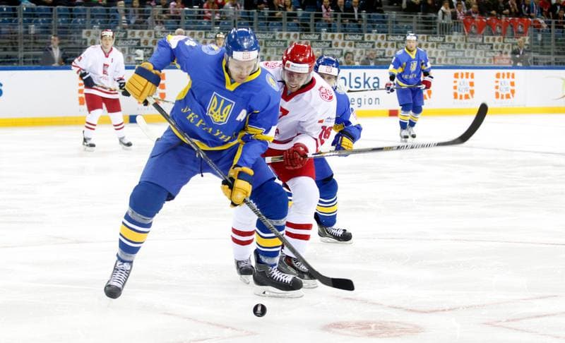 Ice Hockey. IIHF World Championship Division 1A. Poland - Ukraine. 22.04.2015