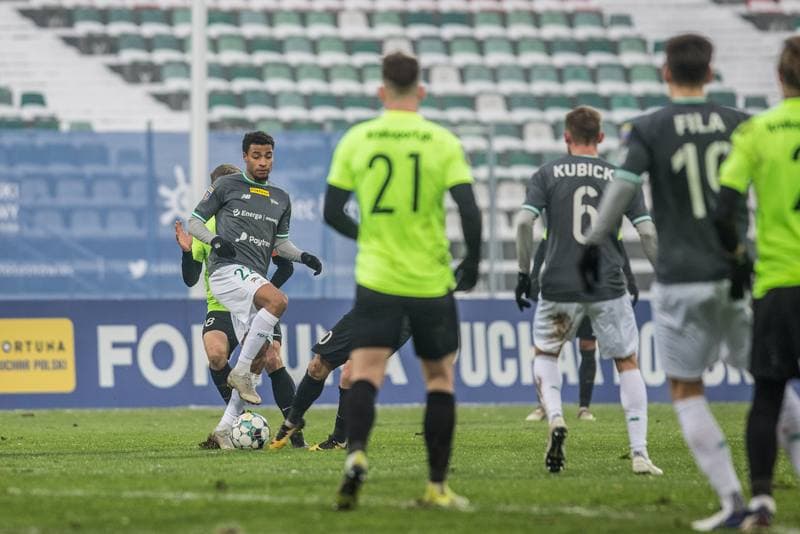 Football. Fortuna Puchar Polski. Puszcza Niepolomice - Lechia Gdansk. 07.02.2021