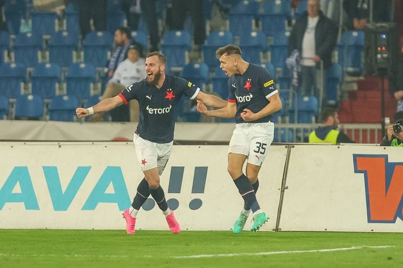 Football. Fortuna:Liga. Banik Ostrava - Slavia Prague. 25.04.2023