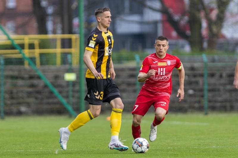 Football. Fortuna I Liga. GKS Katowice - Skra Czestochowa. 28.04.2023