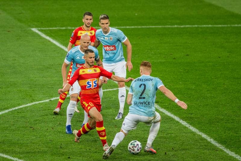 Football. PKO BP Ekstraklasa. Piast Gliwice - Jagiellonia Bialystok. 21.09.2020