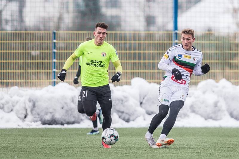 Football. Sparing. GKS Tychy - Puszcza Niepolomice. 13.02.2021