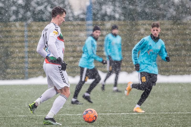 Football. Sparing. GKS Tychy - Pniowek Pawlowice. 13.02.2021